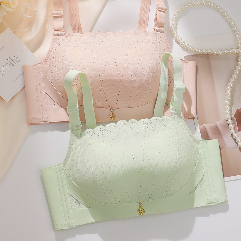 女性用の柔らかく通気性のあるレースブラ,アンダーワイヤーなし - Cotton Bra Everyday のレビューと価格