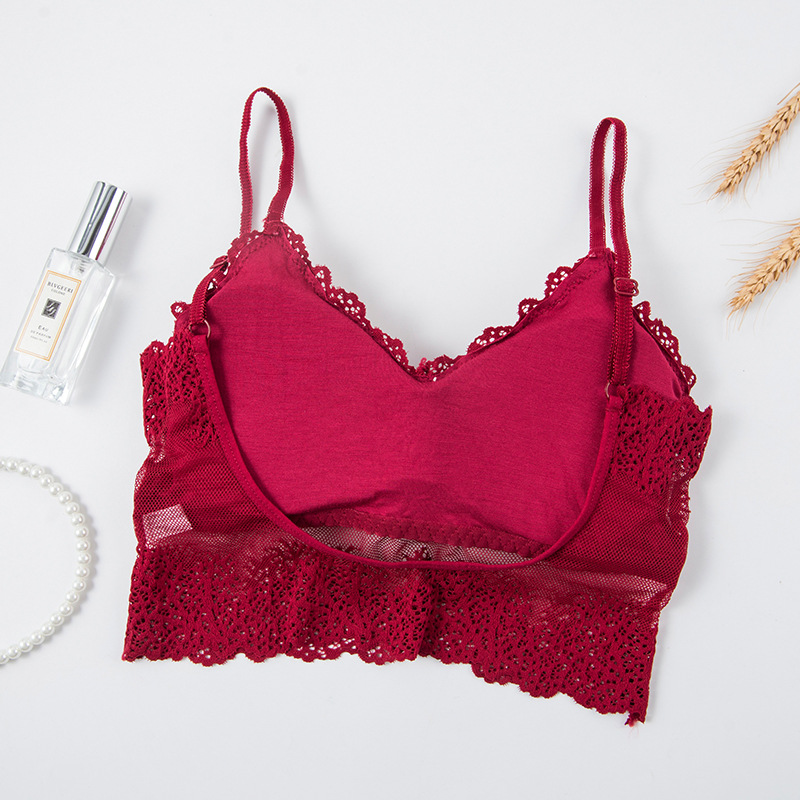 シームレススポーツブラ,下着,レースバック - Sheer Bra Lace のレビューと価格