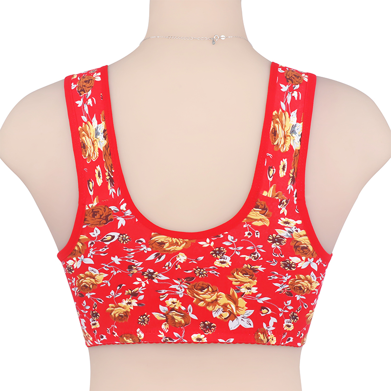 女性用の薄いブラと伸縮性のある綿のフロント開口部,ワイヤーブ - Cotton Bra Everyday のレビューと価格