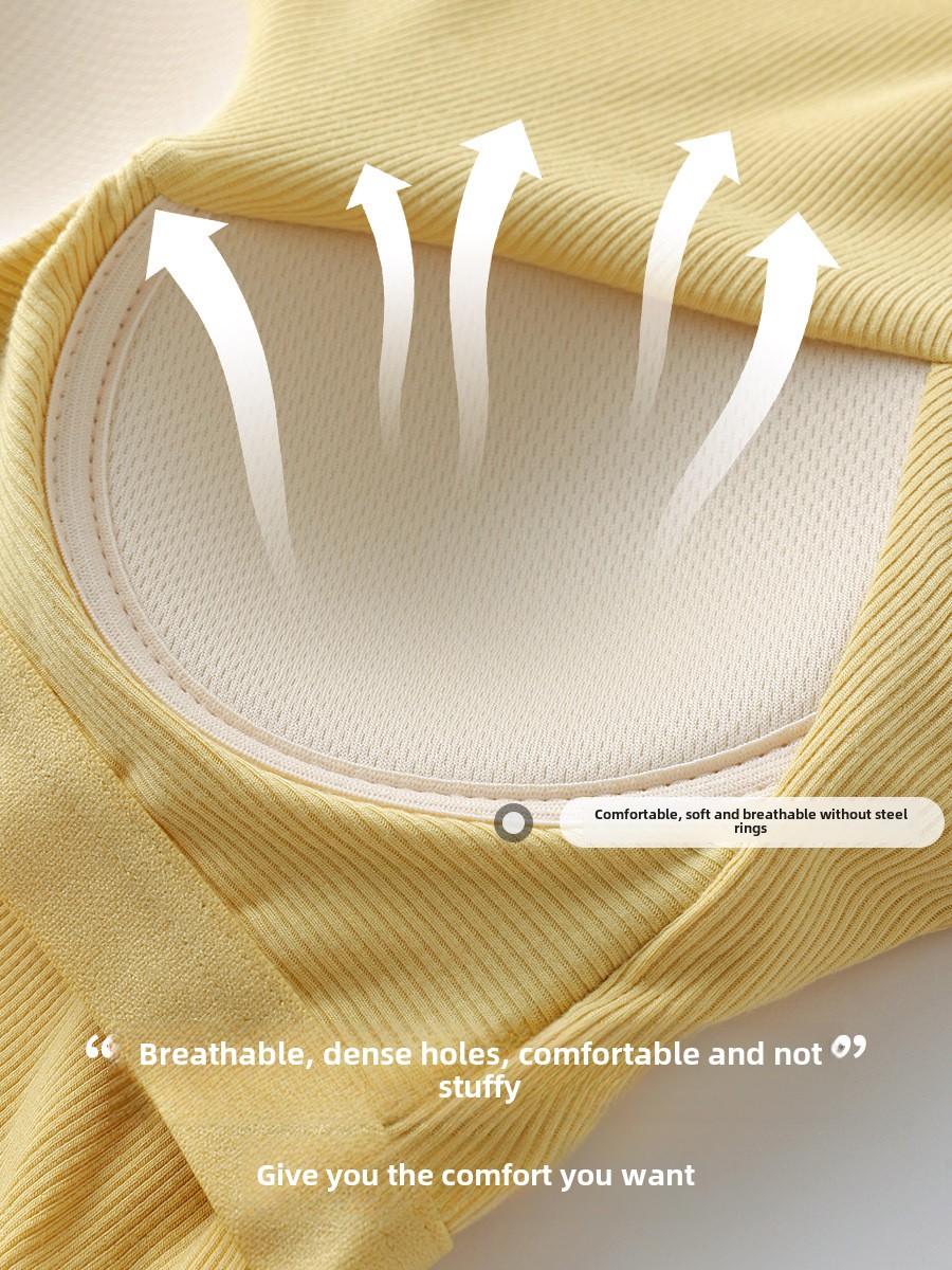 2025 夏の女性のストラップタンクトップ内蔵ブラジャーシー - T Shirt Bra Seamless のレビューと価格
