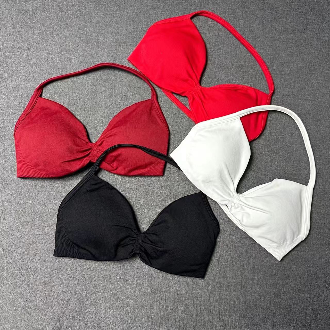 DF スポーツブラ、パッド入り、ストラップ付き、セクシーなデ - Minimizer Bra Women のレビューと価格