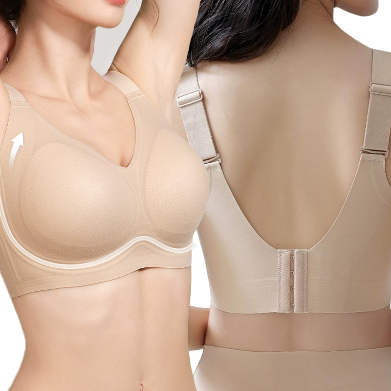 大きいサイズのノンマーキングスポーツ下着女性用快適ワイヤレス - Wirefree Bra Comfort のレビューと価格