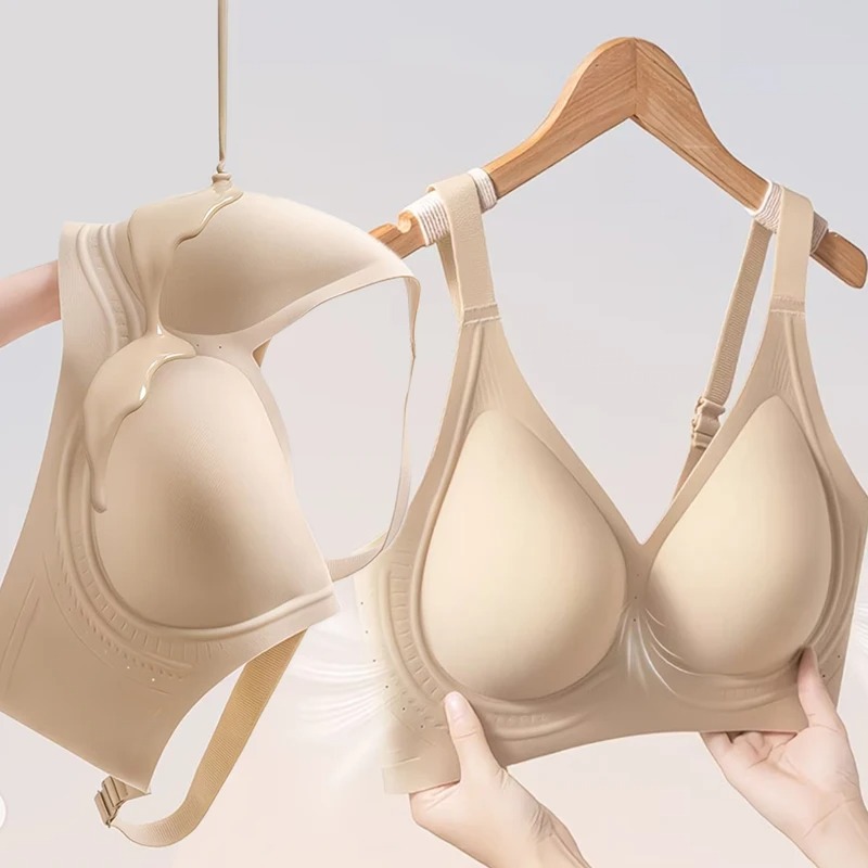 大きいサイズのノンマーキングスポーツ下着女性用快適ワイヤレス - Wirefree Bra Comfort のレビューと価格