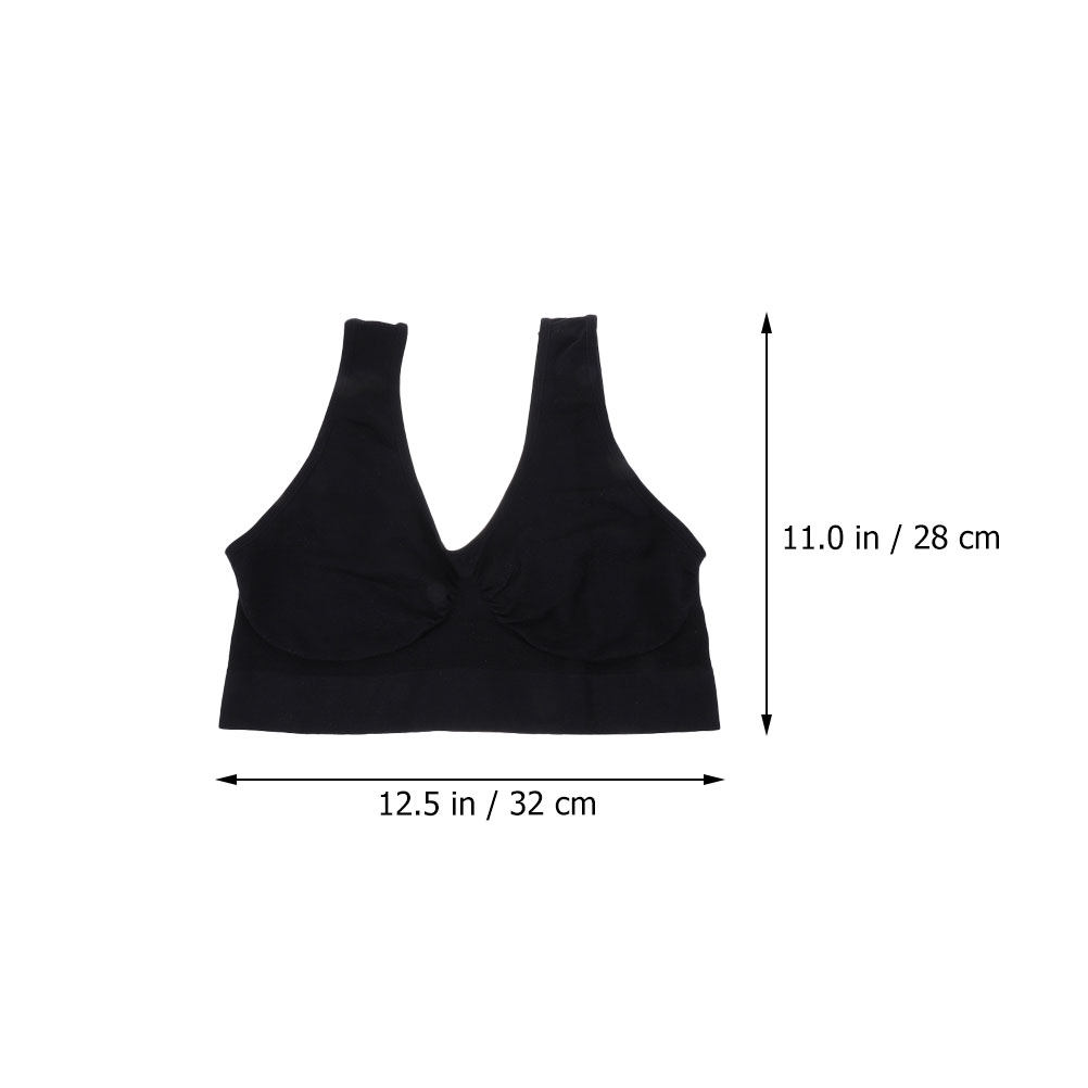 3枚セット ヨガブラ ノンワイヤー スポーツブラ 快適 通気 - Wirefree Bra Comfort のレビューと価格