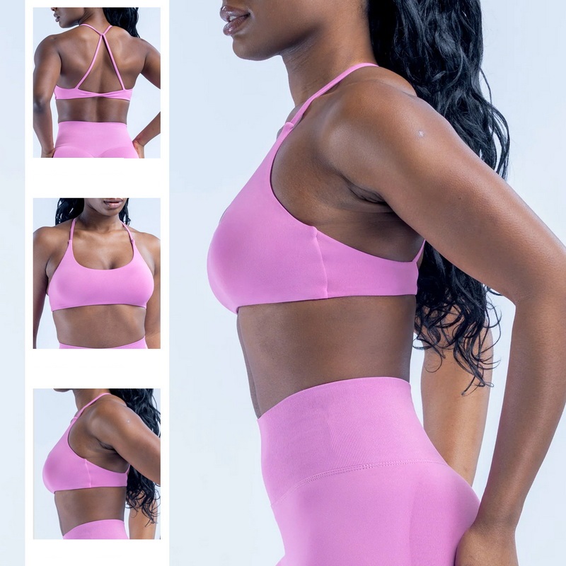 SEEKSUC 新しいシームレスニットヨガスーツ美しい背中衝 - T Shirt Bra Seamless のレビューと価格